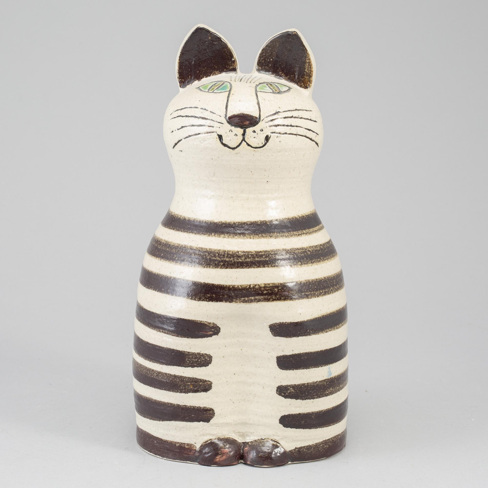 LISA LARSON, a 'Trull' stoneware figurine, Gustavsberg, 1972-74.