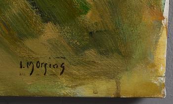 IVAR MORSING, oil on canvas, stamp signature.