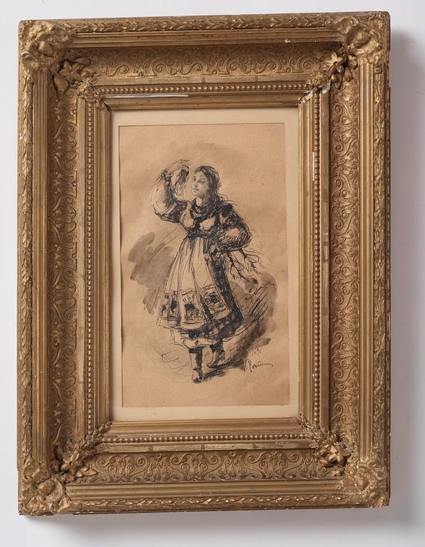 Ilja Jefimovitj Repin, Dancing girl.