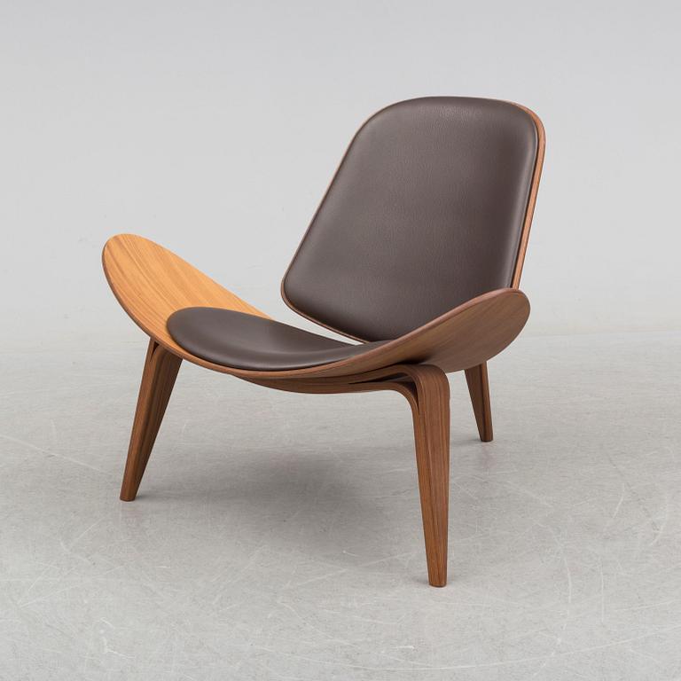 'The Smiling Chair'/ 'CH-07' chair by Hans J Wegner, for Carl Hansen & Søn, Odense, Denmark, designed 1963.