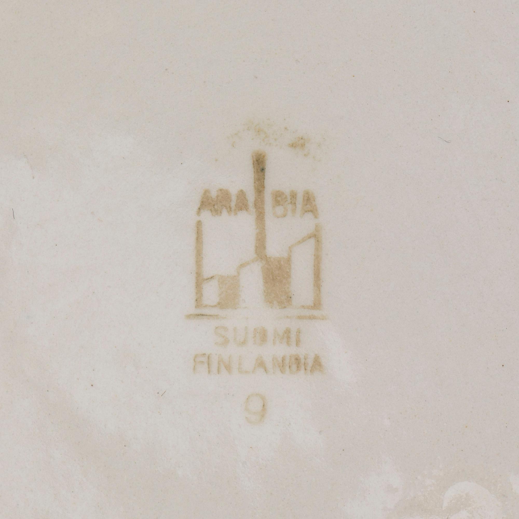 MATSERVIS, 63 delar, flintgods, Arabia.