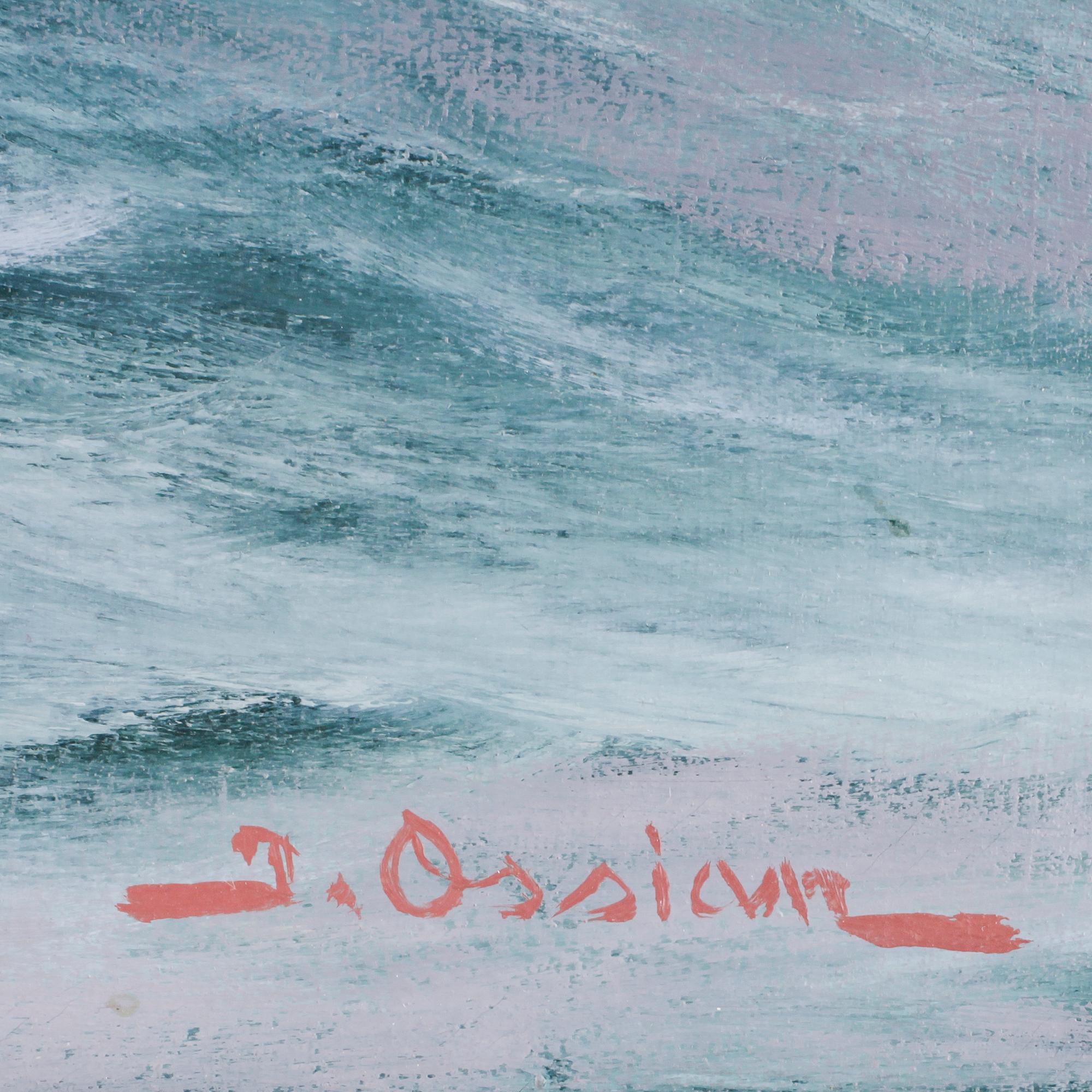 JOHAN OSSIAN-ANDERSSON, olja på duk, sign.