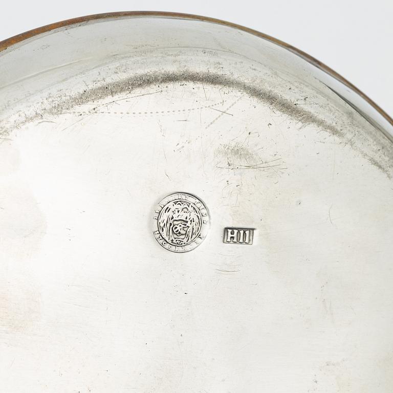 Björn Trägårdh, fat, ett par, tenn, Firma Svenskt Tenn, 2006.