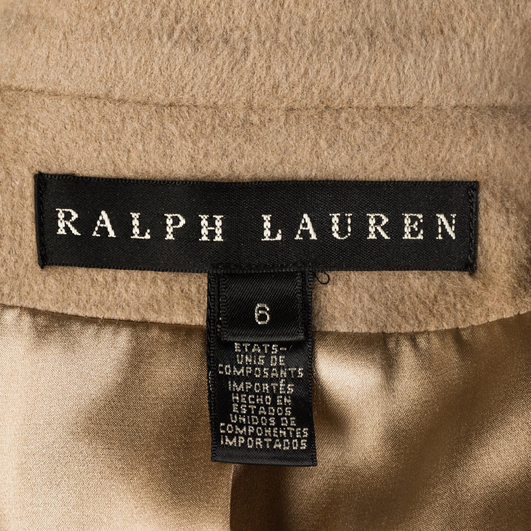 Suit by Ralph Lauren.