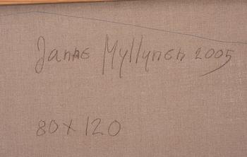 JANNE MYLLYNEN, olja på duk, signerad och daterad 2005 a tergo.