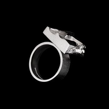 RING, Swimmer, sterling silver, Björn Weckström Lapponia 2008.