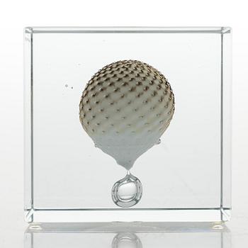OIVA TOIKKA, ÅRSKUB, glas, signerad Oiva Toikka, Nuutajärvi 2009, numrerad 22/2000.