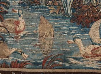 TAPESTRY. Tapestry weave. 298,5 x 508 cm. France beginning of the 18th century.