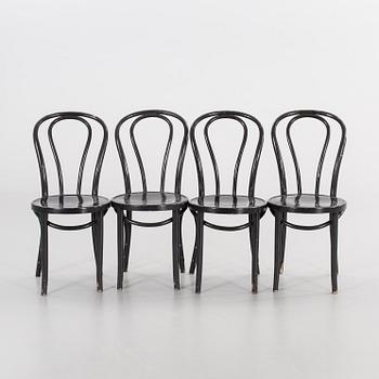 A SET OF 4 "ÖGLA" CHAIRS FROM IKEA.