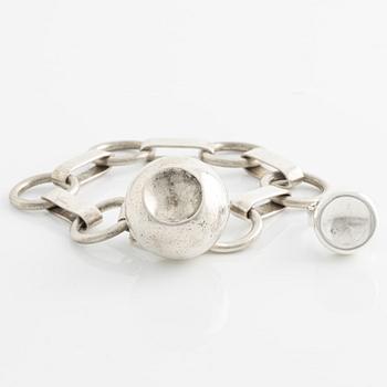 Sven-Erik Högberg armband silver samt ring silver KIJ.