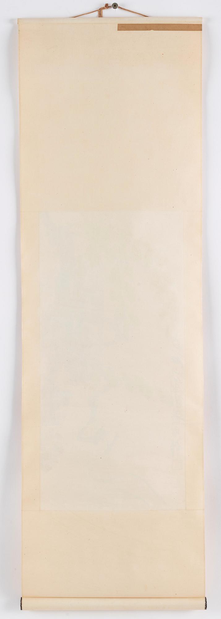 Rullmålning, efter Qi Baishi (1864-1957).