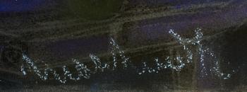 LOUIS MARCHAND DES RAUX, pastell, sign.