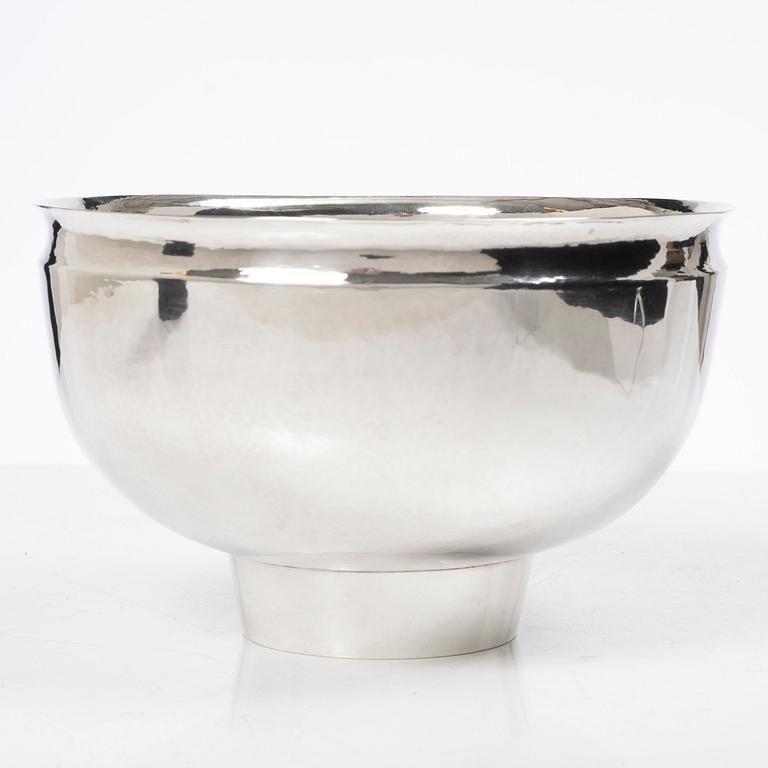Sigurd Persson, skål, sterling silver, Stockholm 1968.