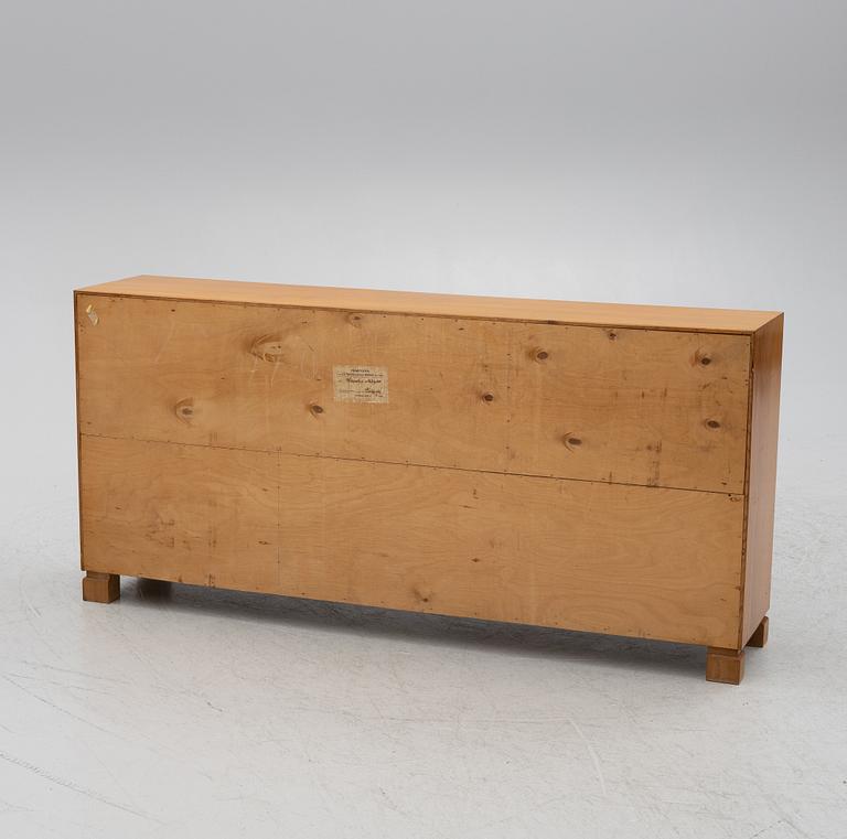 Bookcase with cabinet, AB Peterström & Karlsson Furniture Factory, Nybro, 1930s.