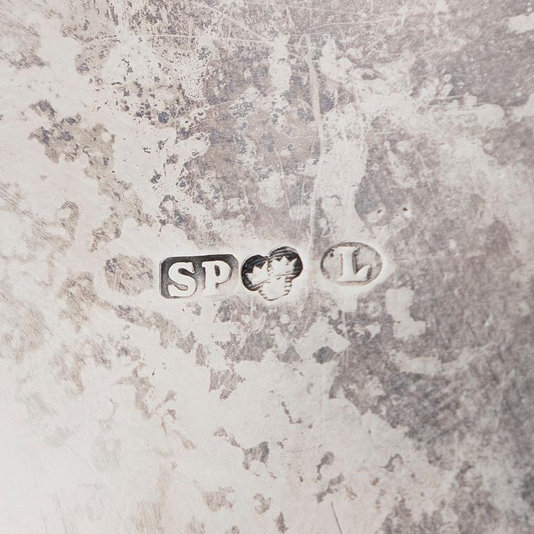 A miniature silver tankard, maker's mark of Samuel Pettersson, Linköping, year mark missing.