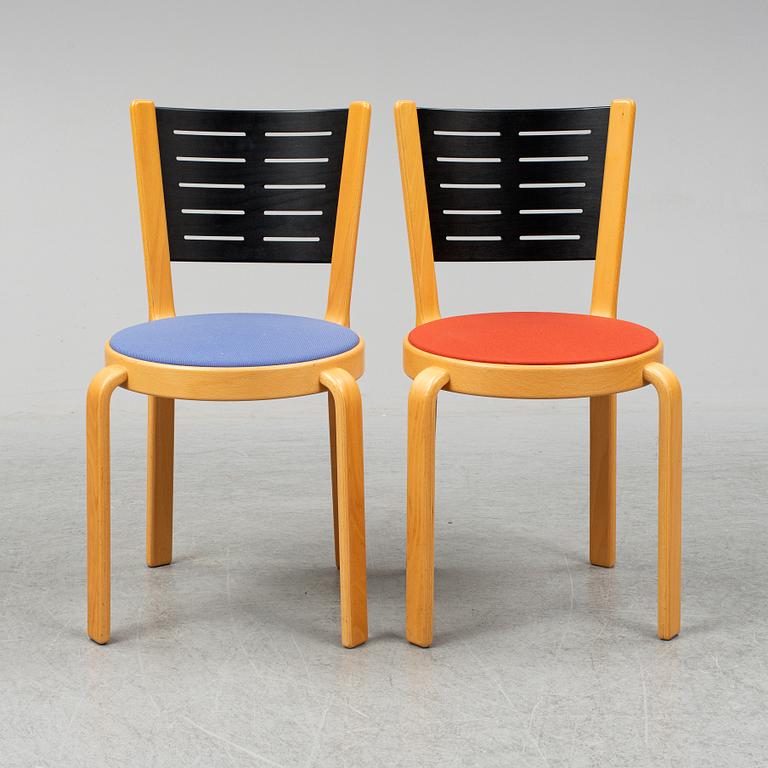 RUD THYGESEN & JOHNNY SØRENSEN, stolar, 4 + 2 st, Magnus Olesen A/S, Durup, Danmark.