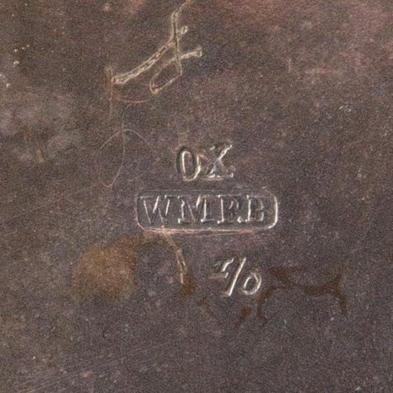 Ytterfoder Jugend Würtembergische Metallwarenfabrik (WMF) omkring 1900.