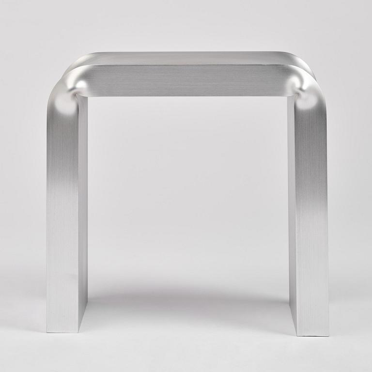 David Taylor, a unique "Bent Stool", Studio Mellösaverken, Sweden, 2025.