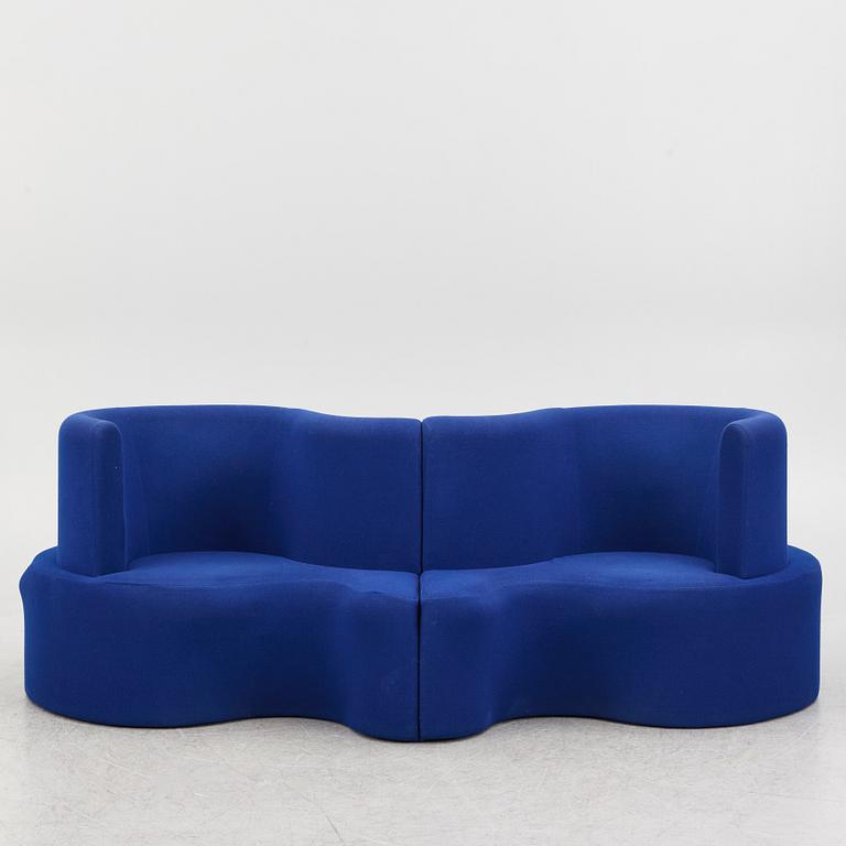 Verner Panton, a "Cloverleaf" sofa, Verpan, Denmark.