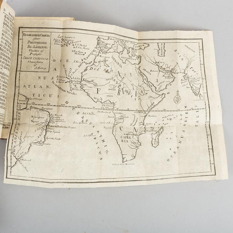 Historia, bl. a. med graverade myntplanscher, (2 vol.).