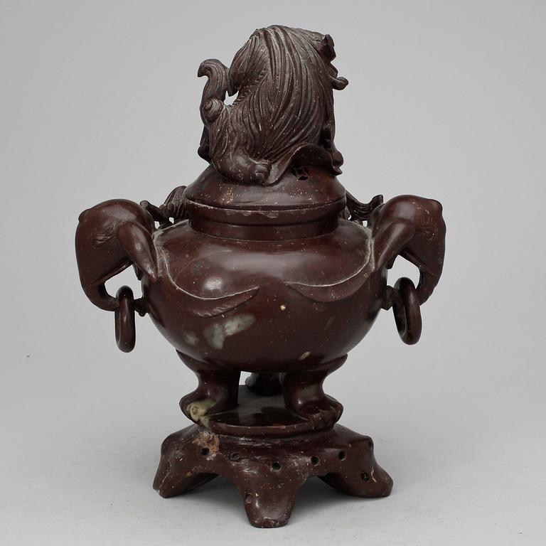 RÖKELSEKAR, sannolikt soapstone, 1800/1900-tal.