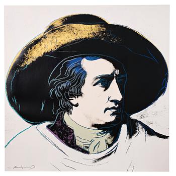 Andy Warhol, "Goethe".