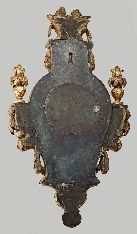 VÄGGPENDYL, Louis XVI, sent 1700-tal.