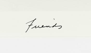 William Wegman, "Friends".