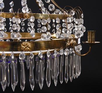 LJUSKRONA, sengustaviansk stil, 1800-tal. H 75.