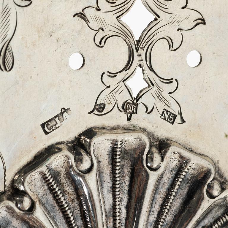 Bestick, silver, 6 delar, "Olga", 1849 - 1891.