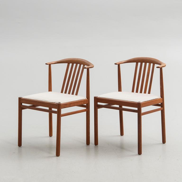 Svante Skogh, chairs, 4 pcs, for Breox, 1960s.
