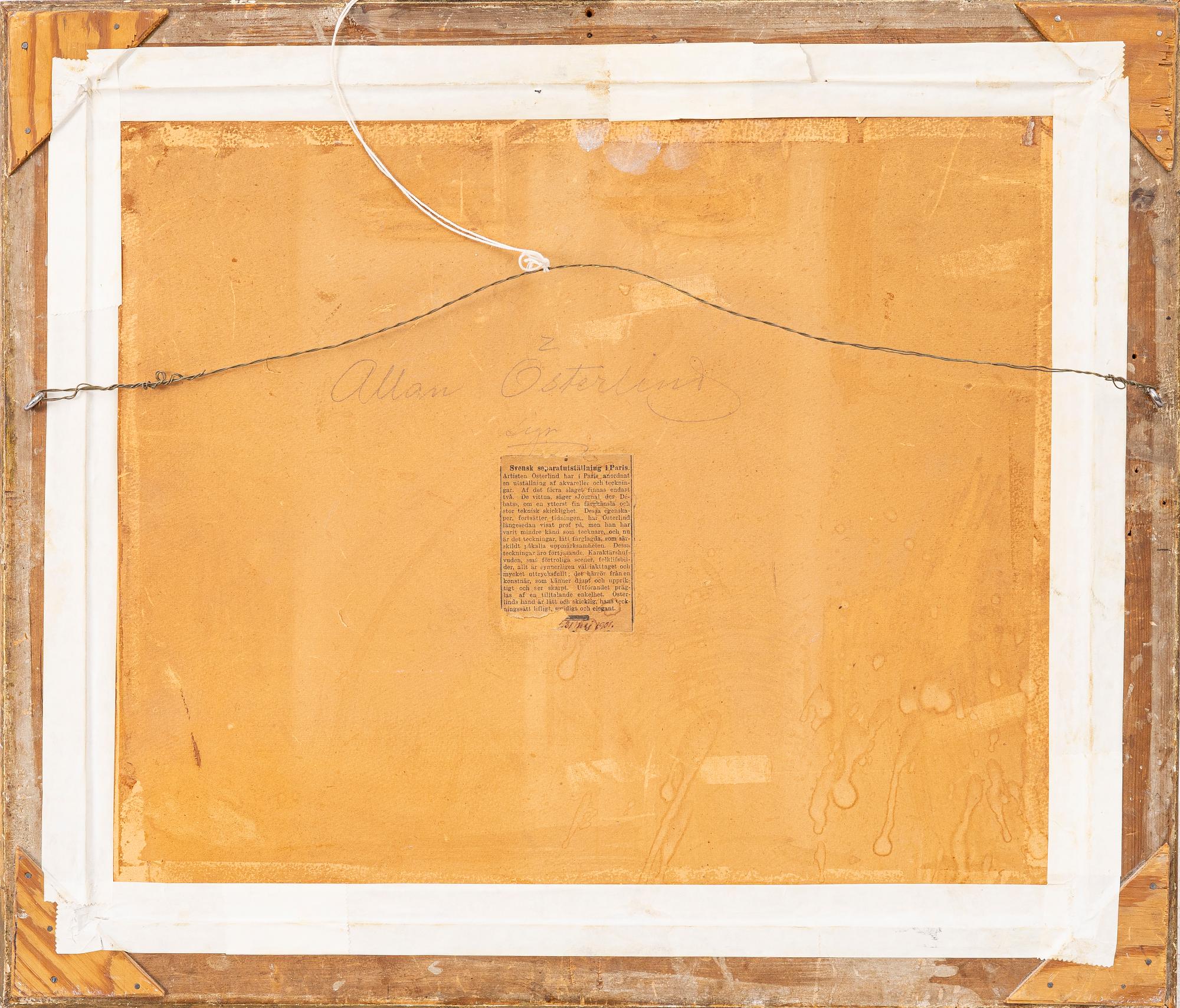 Allan Österlind, "Hos tandläkaren".