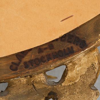 SPEGELLAMPETT, gustaviansk stil, märkt Claes Hultberg, Stockholm, 1900-talets första hälft.