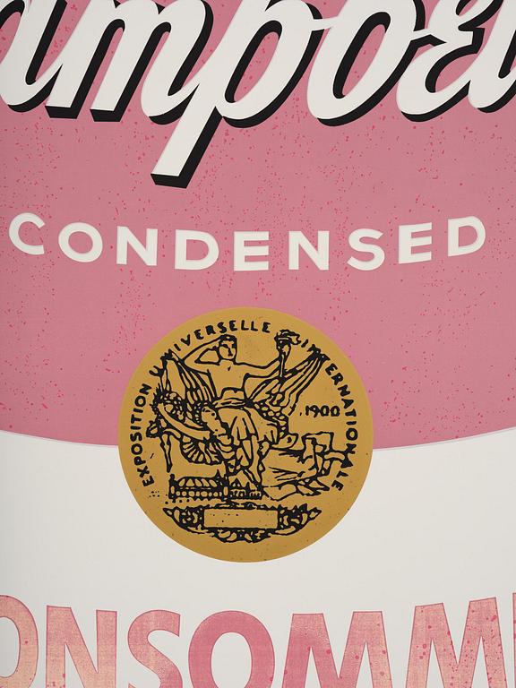 Andy Warhol, "Campbells soup Beef Consommé".