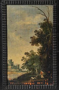 Kabinettskåp, Holland, sent 1600-tal, Barock.