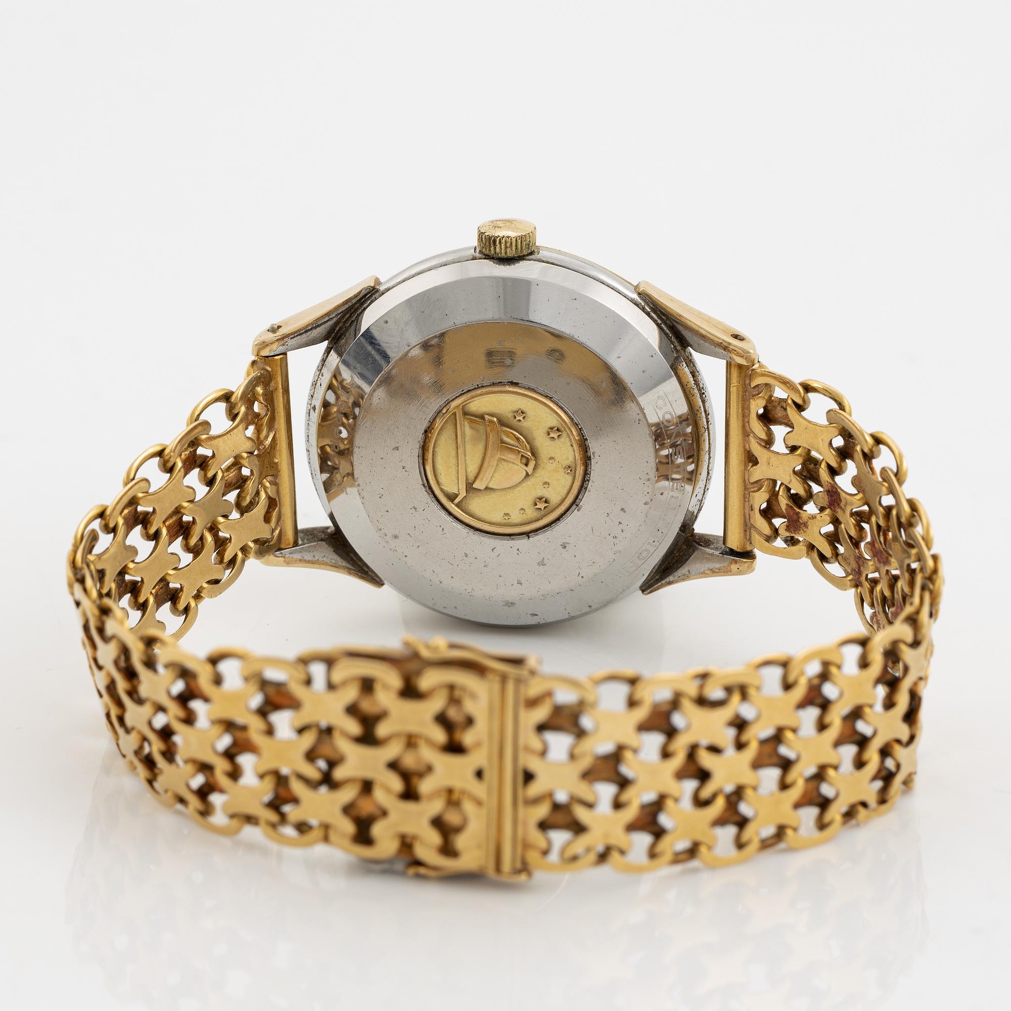 Omega, Constellation, "Pie-Pan", wristwatch, 35 mm.