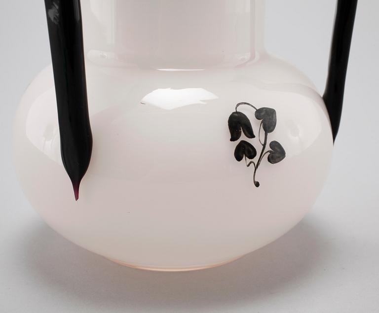 A glass vase attributed to Dagobert Peche, Loetz, Austria, 1920s.