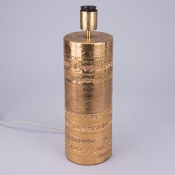 BORDSLAMPA, keramik, Bitossi numrerad B37125, Italy, 1900-talets mitt.
