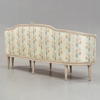 A Gustavian late 18th century sofa.