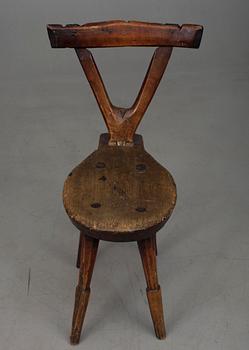 SKOMAKARSTOL OCH TOBAKSBURK, 1800-tal.