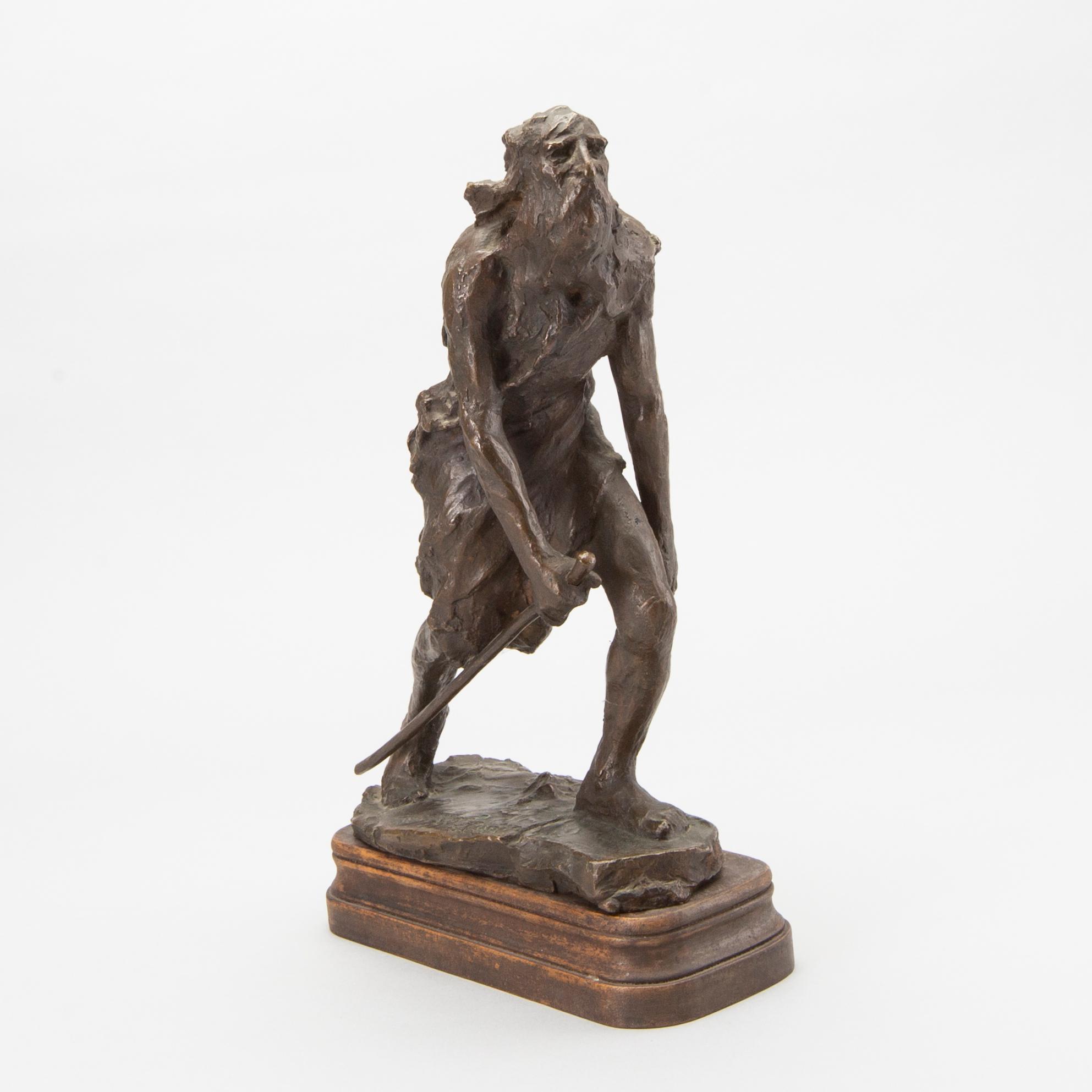 UNKNOWN ARTIST, bron sculpture, indistinctly signed and marked Paris.