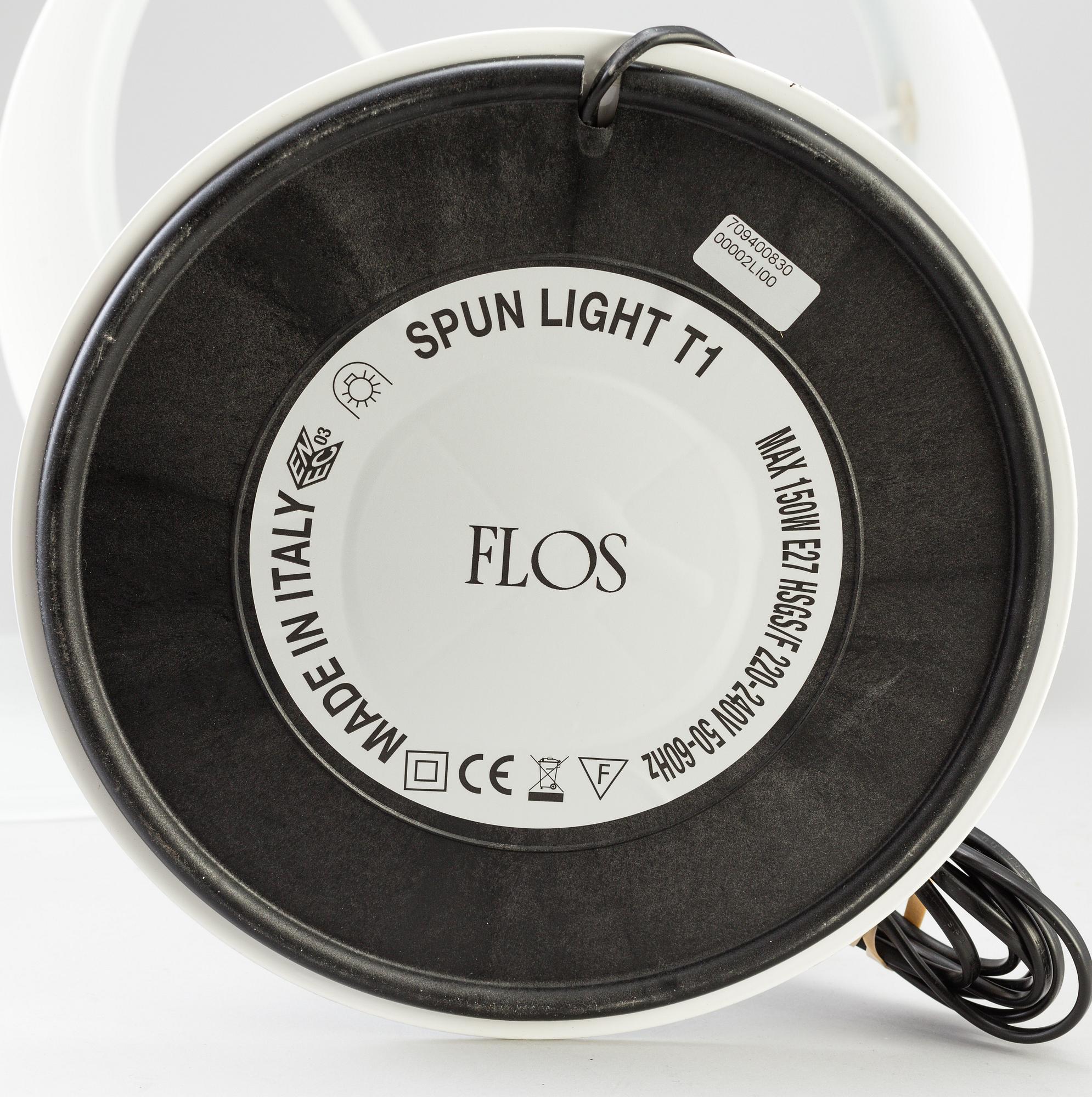 SEBASTIAN WRONG, a 'Spun Light T1' from Flos, Italy, 21st Century.
