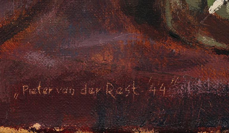 PIETER VAN DER REST, tillskriven, olja på duk, signerad och daterad -44.