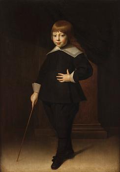 Aelbert Cuyp Circle of, Full figure portrait of a boy.