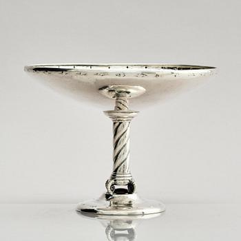 W.A. Bolin, a silver bowl, Stockholm, Sweden 1923.
