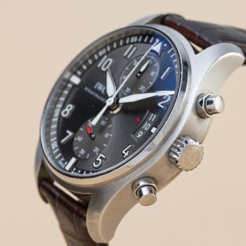 IWC, Schaffhausen, Pilot's Watch, Spitfire Chronograph, "flyback", ca 2014.