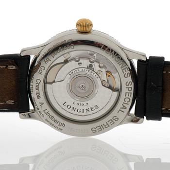LONGINES, Hour Angle, wrist watch, 38 mm.