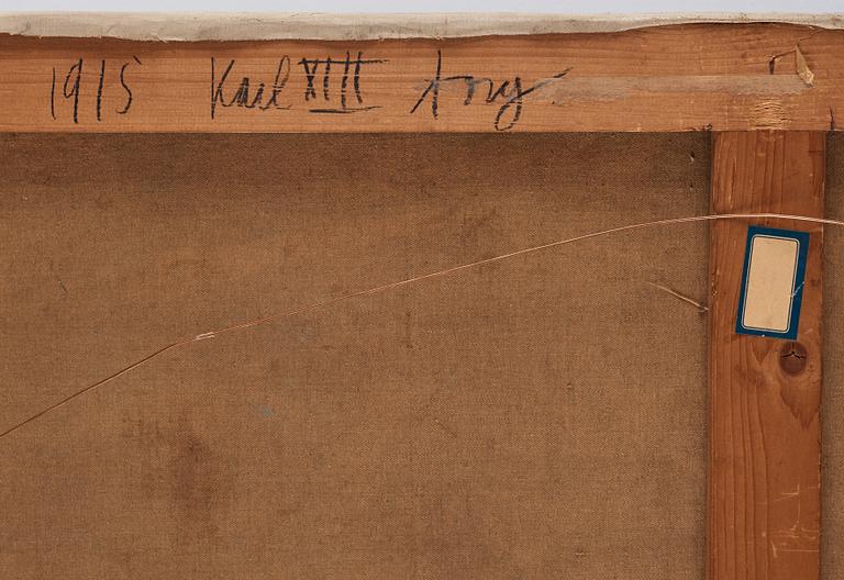 Isaac Grünewald, "Kungsträdgården, i solgasset".