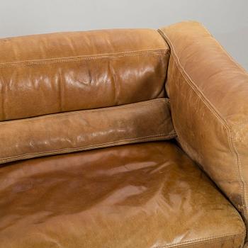 A LEAHTER SOFA, end of 20th century.