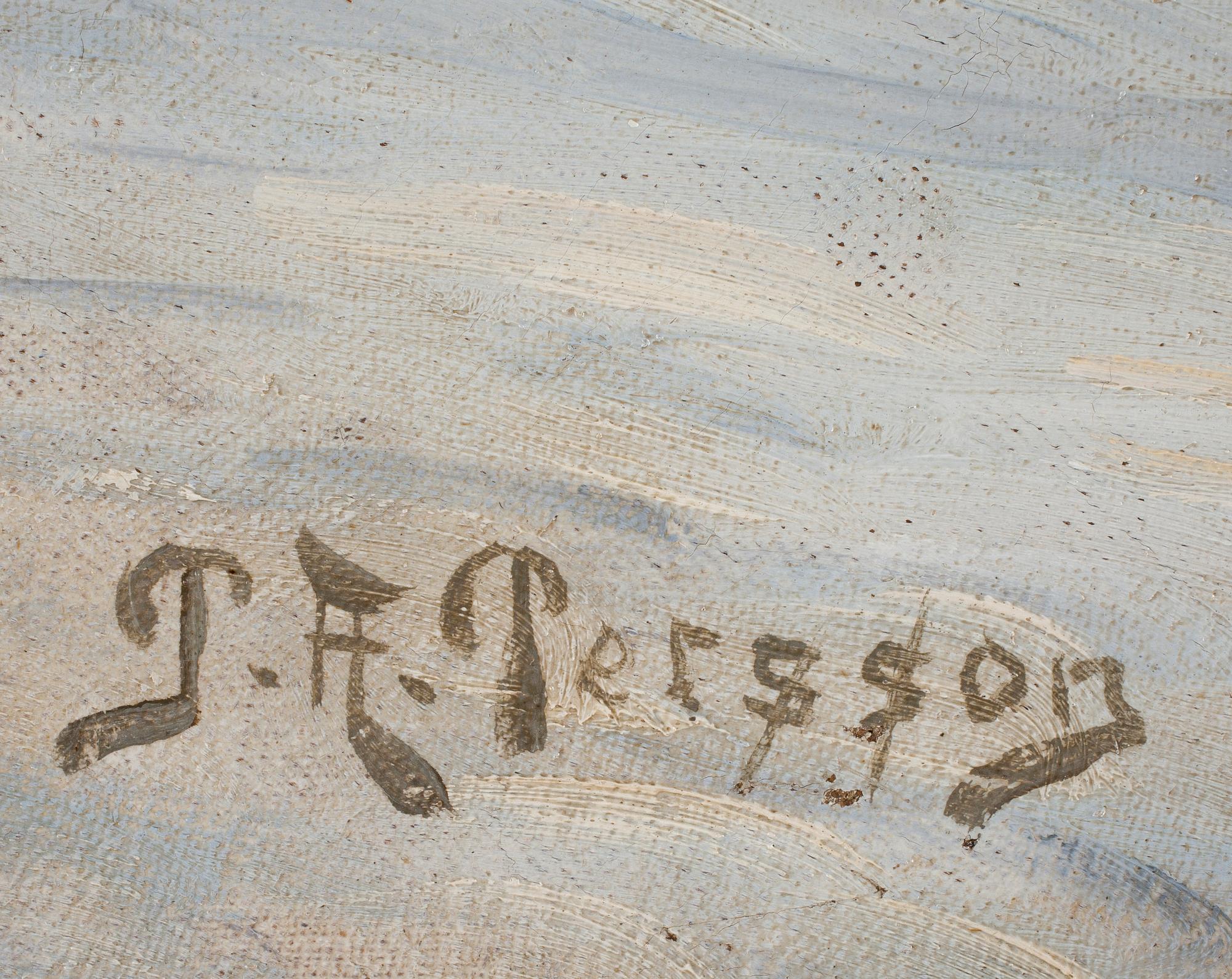 PETER ADOLF PERSSON, olja på duk. Sign.